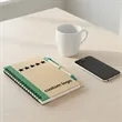 Kraft Paper A5 Notebook With Pen  | https://www.bestnamebadges.com