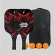 Fiberglass Pickleball Paddle Set  | https://www.bestnamebadges.com