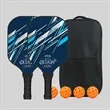 Carbon Fiber T300 Pickleball Paddle Set  | https://www.bestnamebadges.com