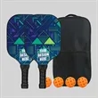 Carbon Fiber T700 Pickleball Paddle Set  | https://www.bestnamebadges.com