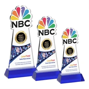 EdgeCraft VividPrint™ on Hartford Base-Blue (via Ocean) | https://www.bestnamebadges.com