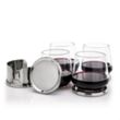 Baldoni Coasters & Sturgis Stemless Wine Set | https://www.bestnamebadges.com
