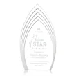 Turello Award - Clear | https://www.bestnamebadges.com