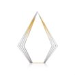 Brantley VividPrint™ Award - Gold | https://www.bestnamebadges.com