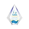 Brantley VividPrint™ Award - Blue | https://www.bestnamebadges.com