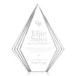 Brantley Award - Clear | https://www.bestnamebadges.com