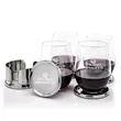 Baldoni Coasters & Redmond Stemless Wine Set | https://www.bestnamebadges.com