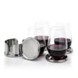 Baldoni Coasters & Boston Stemless Wine Set | https://www.bestnamebadges.com