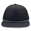 5 Panel Water Proof Nylon Hat w/Laser Cut Mesh Back | https://www.bestnamebadges.com