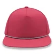 5 Panel Water Proof Nylon Hat w/Laser Cut Mesh Back | https://www.bestnamebadges.com