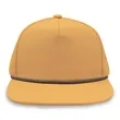 5 Panel Water Proof Nylon Hat w/Laser Cut Mesh Back | https://www.bestnamebadges.com