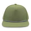5 Panel Water Proof Nylon Hat w/Laser Cut Mesh Back | https://www.bestnamebadges.com