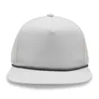 5 Panel Water Proof Nylon Hat w/Laser Cut Mesh Back | https://www.bestnamebadges.com