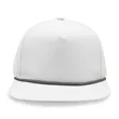 5 Panel Water Proof Nylon Hat w/Laser Cut Mesh Back | https://www.bestnamebadges.com