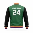 Unisex Sublimated Double Layer Varsity Jacket | https://www.bestnamebadges.com