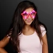Light-up flashing sunglasses | https://www.bestnamebadges.com