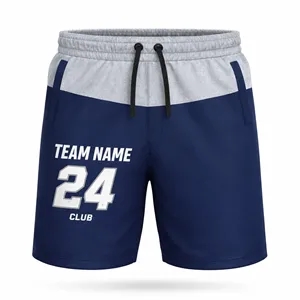 Men's Full Color Training Shorts With Pockets 180GSM