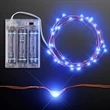 76" Blue LED String Lights, Battery Operated | https://www.bestnamebadges.com