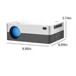 Compact Multi-Interface Projector for Home Entertainment | https://www.bestnamebadges.com