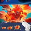 Compact Cylinder-Shaped Projector for Home & Outdoor Use | https://www.bestnamebadges.com