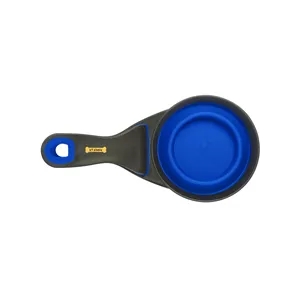 Collapsible Pet Food Scoop & Clip