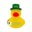 St Patrick's Day Rubber Duck | https://www.bestnamebadges.com