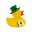 St Patrick's Day Rubber Duck | https://www.bestnamebadges.com
