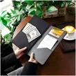 Leather Check Presenters and Card Holder | https://www.bestnamebadges.com