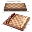 15'' Magnetic Folding Chess Set | https://www.bestnamebadges.com