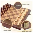 15'' Magnetic Folding Chess Set | https://www.bestnamebadges.com