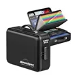 Hard Case Fireproof Document Box with Lock for  Valuables | https://www.bestnamebadges.com