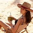 Straw Cowboy Hat With Customizable Band | https://www.bestnamebadges.com