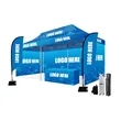 Custom 10x10 Canopy Tent with Logo for Outdoor Events | https://www.bestnamebadges.com