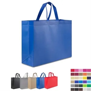 Laminated Reusable And Waterproof Non-Woven Tote Bags | https://www.bestnamebadges.com