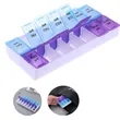 Weekly Pill Organizer Box 2 Times A Day | https://www.bestnamebadges.com