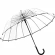Adult Clear Bubble Umbrella Large Windproof | https://www.bestnamebadges.com