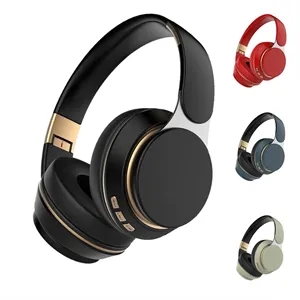 Foldable Bluetooth Headphones Over Ear Wireless Headphone | https://www.bestnamebadges.com