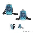 Bugatti Customizable Tall Crossbody Case | https://www.bestnamebadges.com