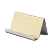 Stainless Steel Business Cards Holder | https://www.bestnamebadges.com