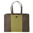 Charlotte Natural Jute Tote | https://www.bestnamebadges.com