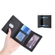MagSafe Magnetic PU Leather Trifold Wallet | https://www.bestnamebadges.com