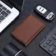 MagSafe Magnetic PU Leather Trifold Wallet | https://www.bestnamebadges.com
