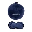 Journey Neck Pillow With Built-In Sleep Mask | https://www.bestnamebadges.com