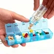 7 Day Organizer Pillbox | https://www.bestnamebadges.com