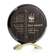 Donavan Slatewood Award - Gold | https://www.bestnamebadges.com