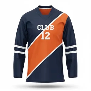 Men's Sublimated Birdseye Mesh Ice Hockey Jersey 160GSM