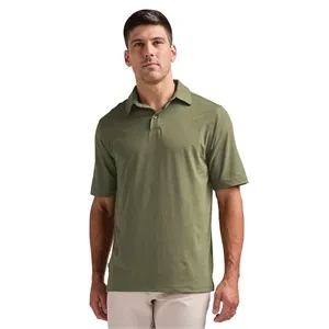 Men's Heathered Eco-Logic Stretch Polo