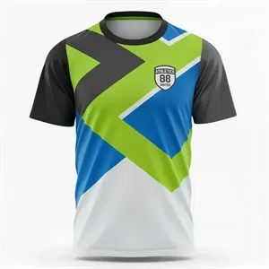Unisex Full-Color Short Sleeve Shirt Cotton Touch 5OZ