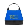 Eco Friendly Two Compartment Lunch Cooler Tote Bag | https://www.bestnamebadges.com