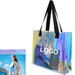Holographic Clear PVC Tote Bag | https://www.bestnamebadges.com